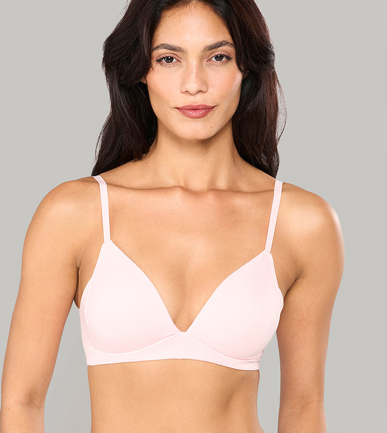 Solid Lightly Padded Bra