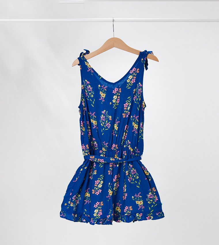 Printed Sleeveless Dress
