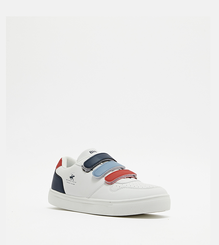 Logo Detail Velcro Closure Sneakers