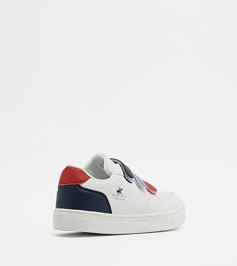 Logo Detail Velcro Closure Sneakers