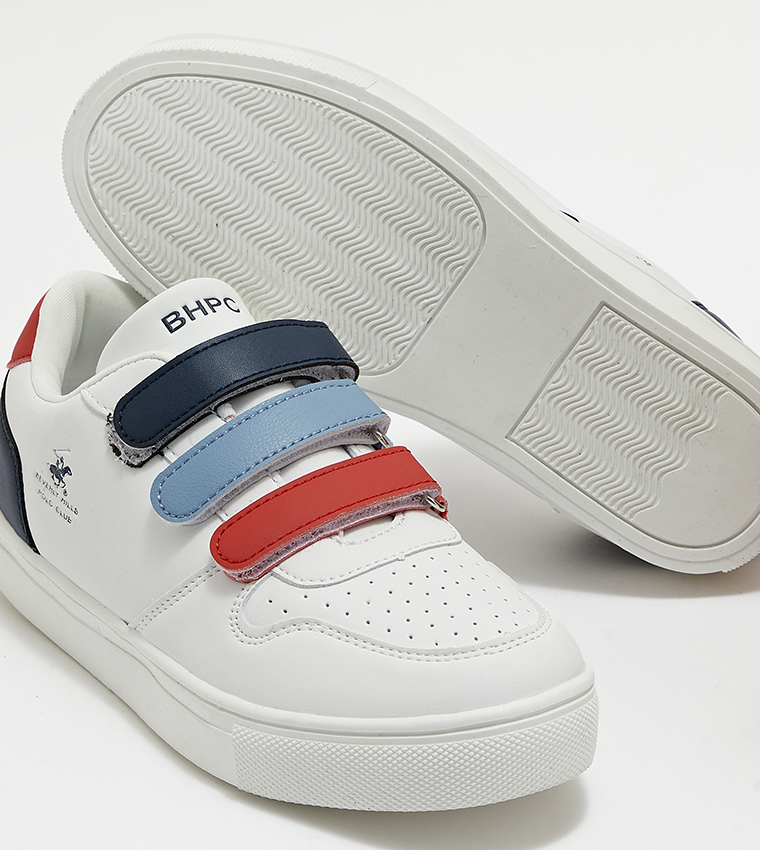 Logo Detail Velcro Closure Sneakers