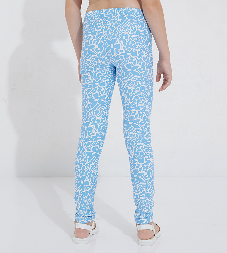 Aero Girl's Pack of 2 Printed Leggings