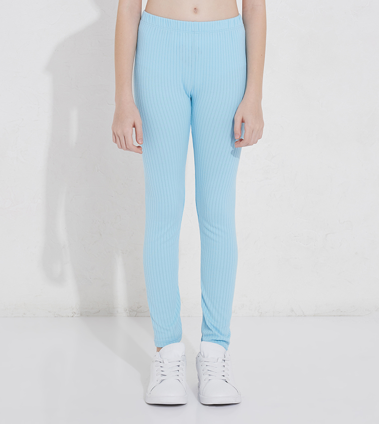 Pack of 2 Aero Girls Ribbed Knitted Pants