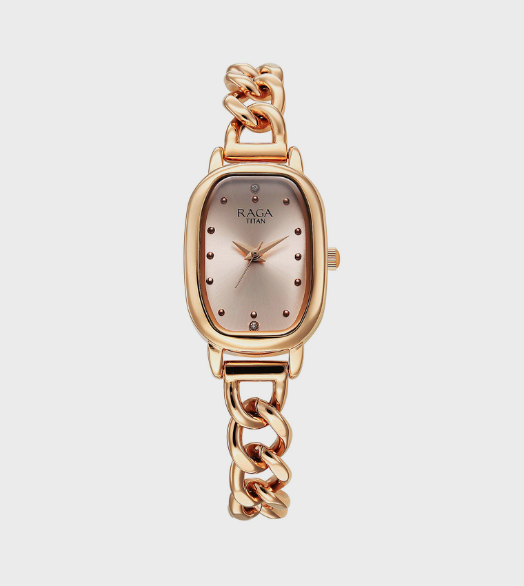 Raga Showstopper 2.0 Pink Dial Analog Watch