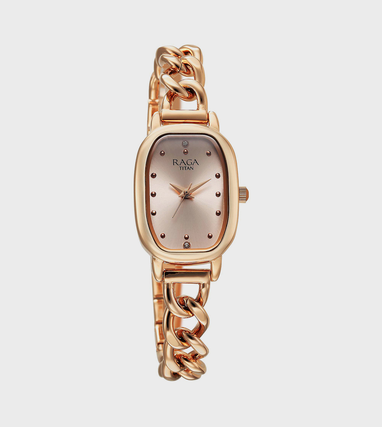 Raga Showstopper 2.0 Pink Dial Analog Watch