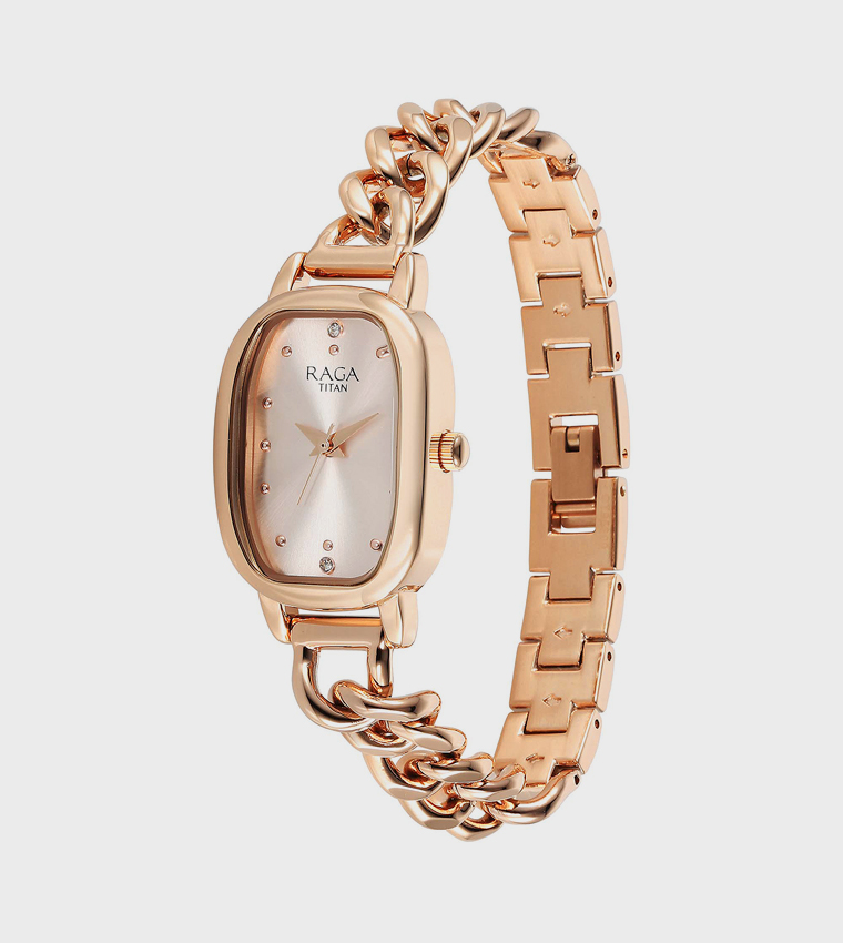 Raga Showstopper 2.0 Pink Dial Analog Watch