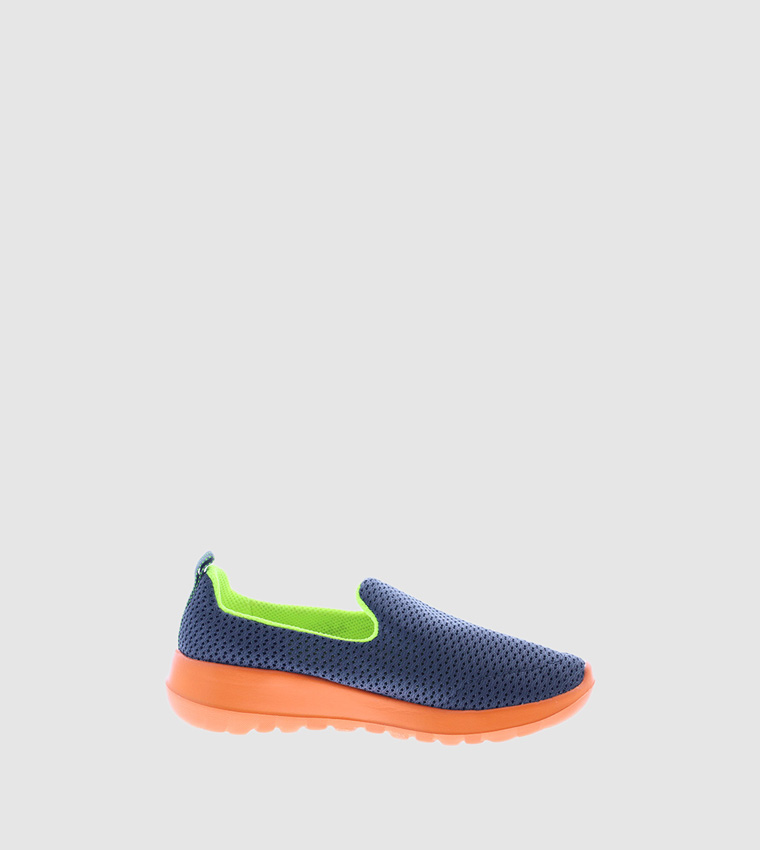 multi colored skechers go walk