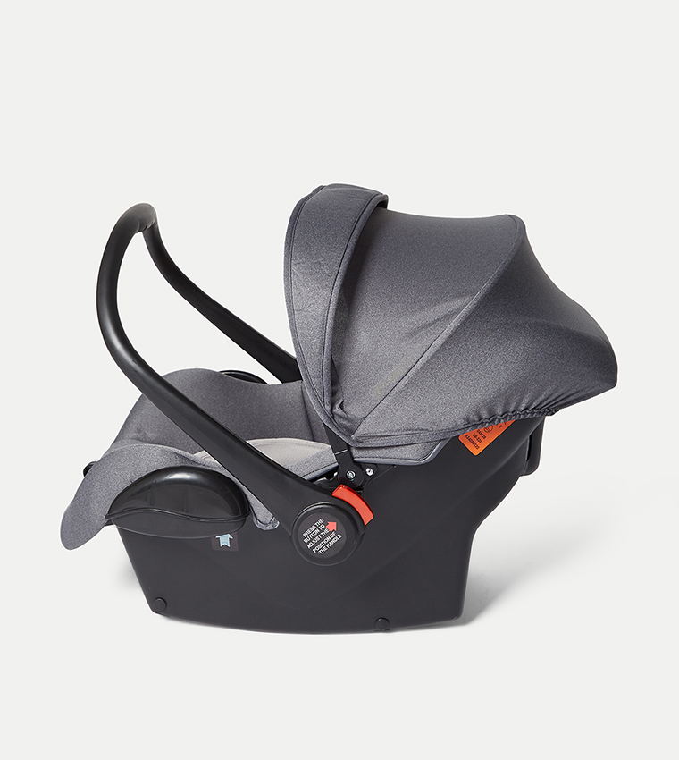 Alpha Infant Car Seat Grey/Black, 1000 gm