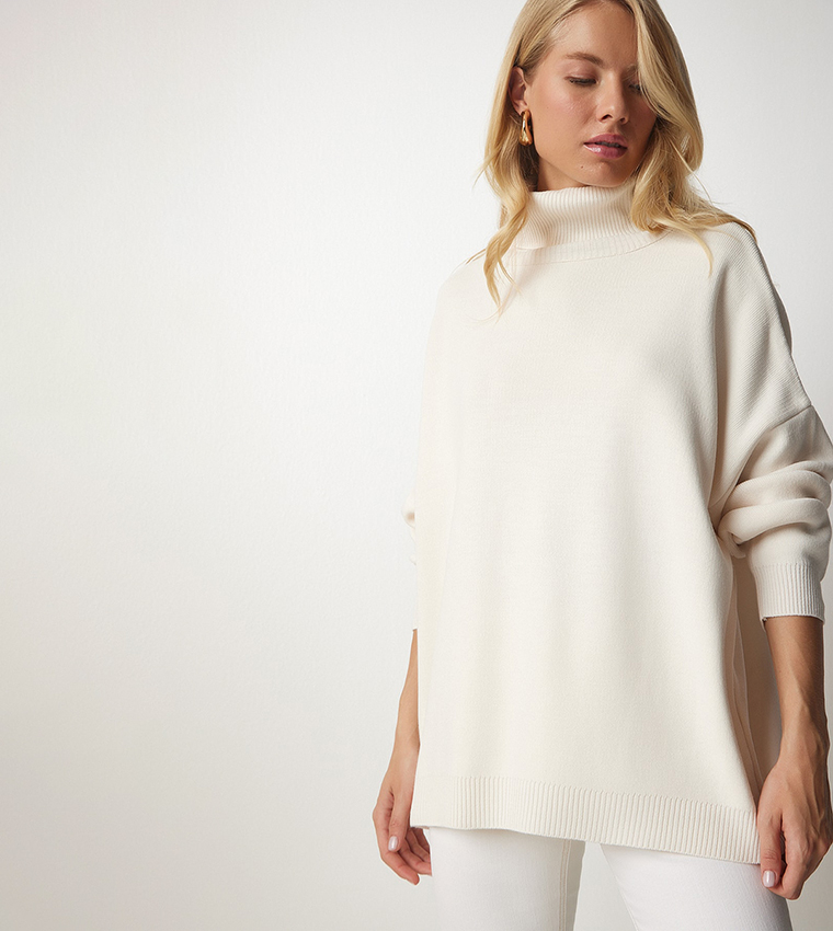 Oversize 2025 cream sweater