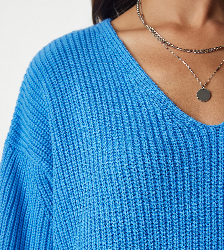 Pale blue outlet sweater