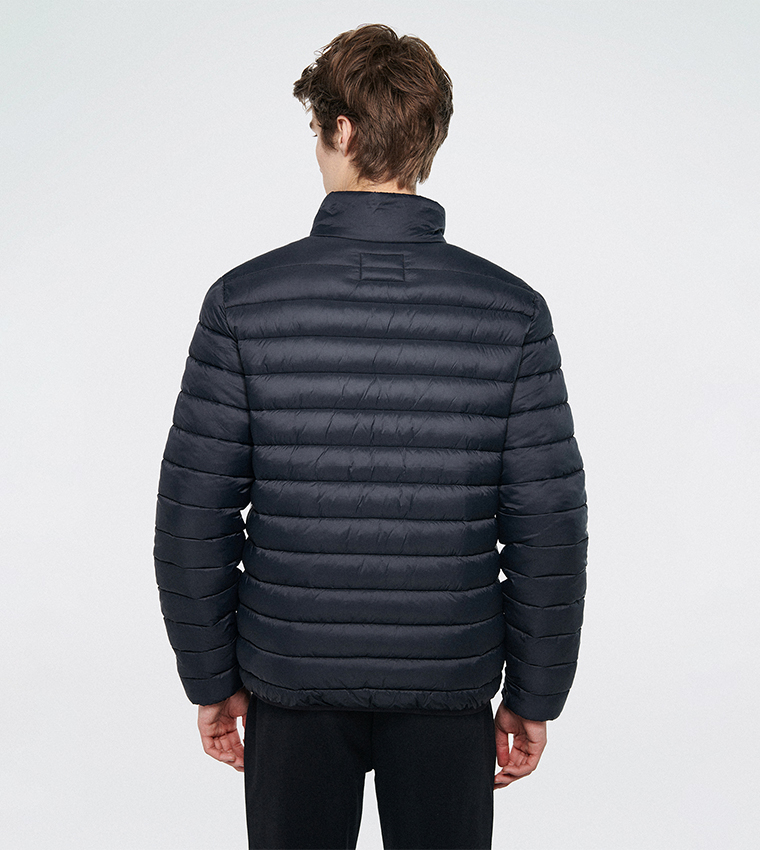 Buy Mavi Mock Neck Puffer Jacket In Black 6thStreet Bahrain