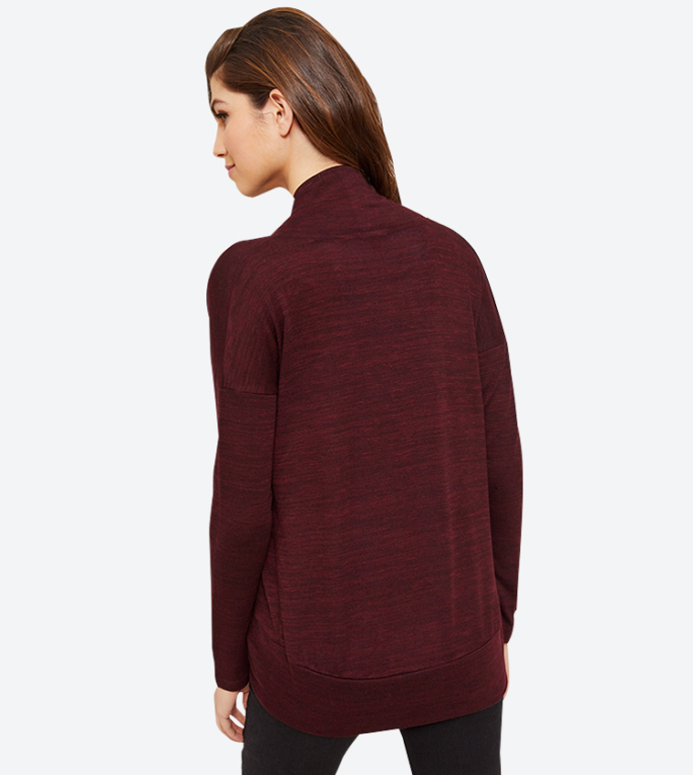 Dark red clearance shrug