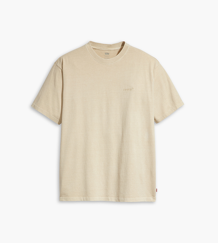 Logo Detail Tab Vintage T-Shirt