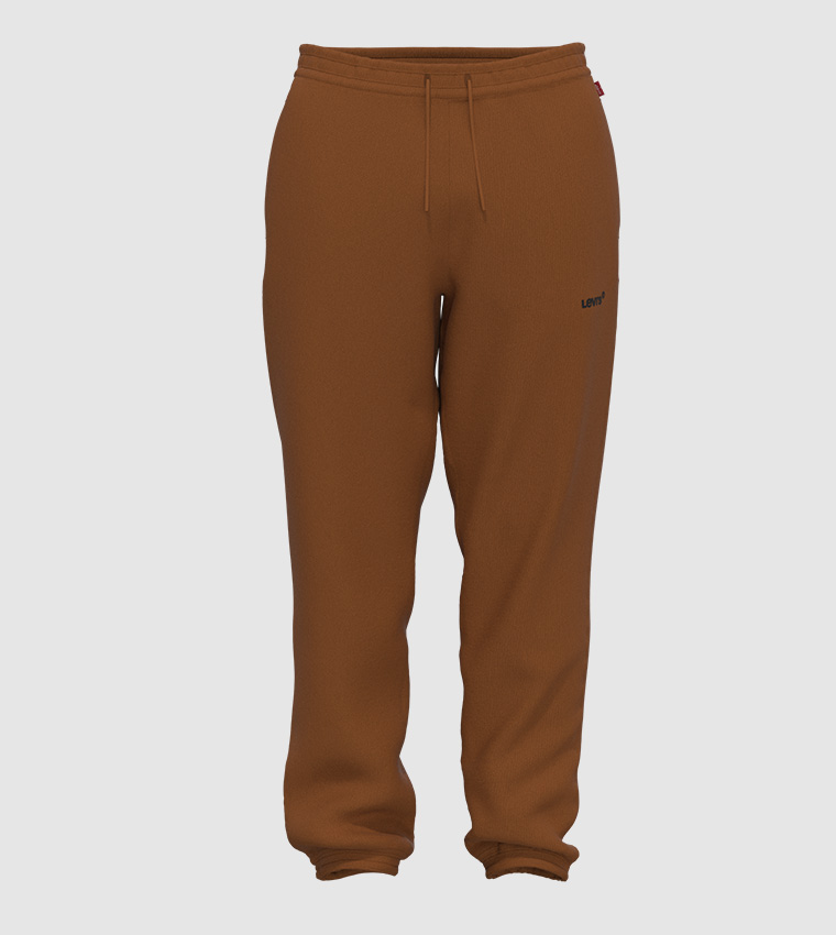 Logo Detail Drawstring Waist Joggers