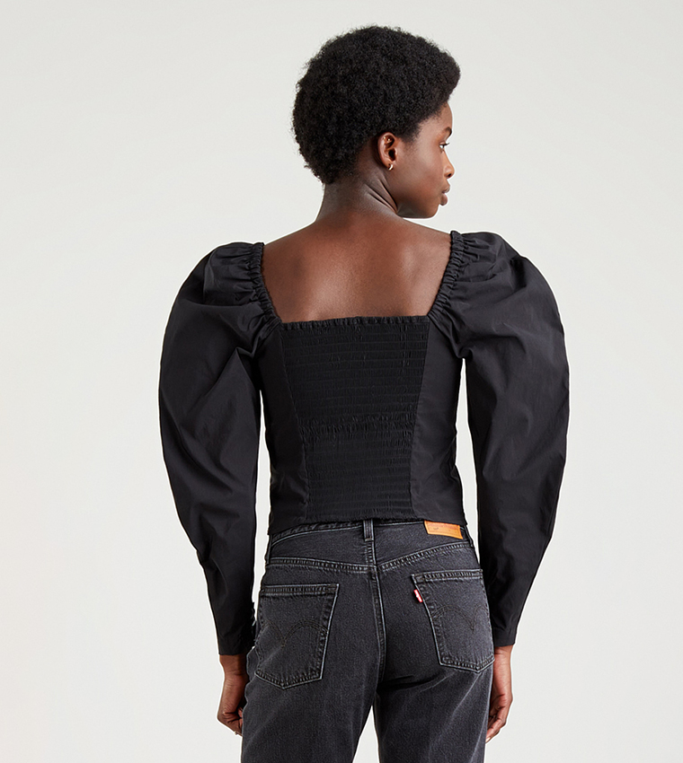 Junie Mutton Sleeve Top