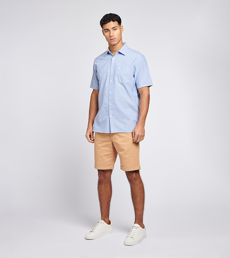STABLETON Short Sleeves Oxford Shirt