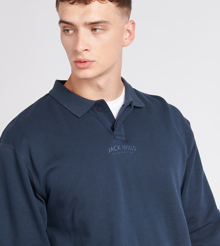 Jack wills clearance long sleeve polo