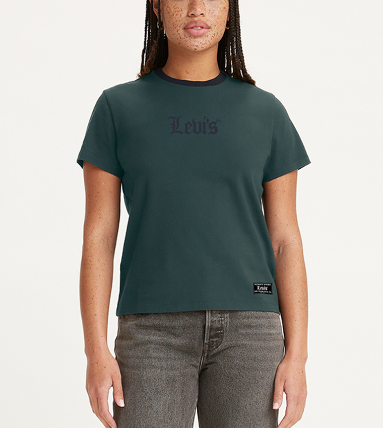 Logo Printed Short Sleeves T-Shirt