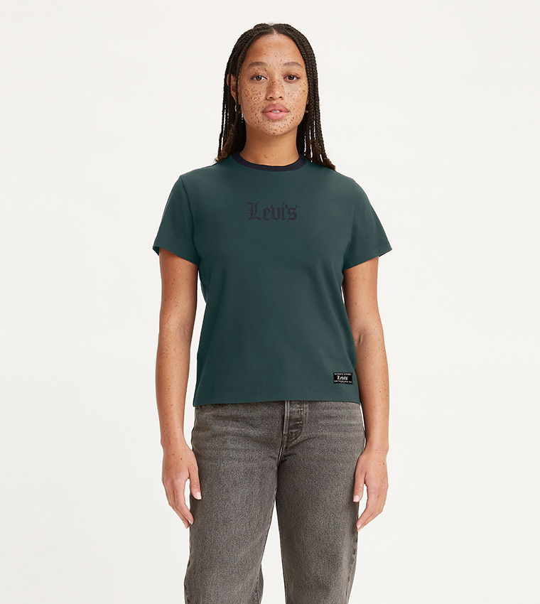 Logo Printed Short Sleeves T-Shirt