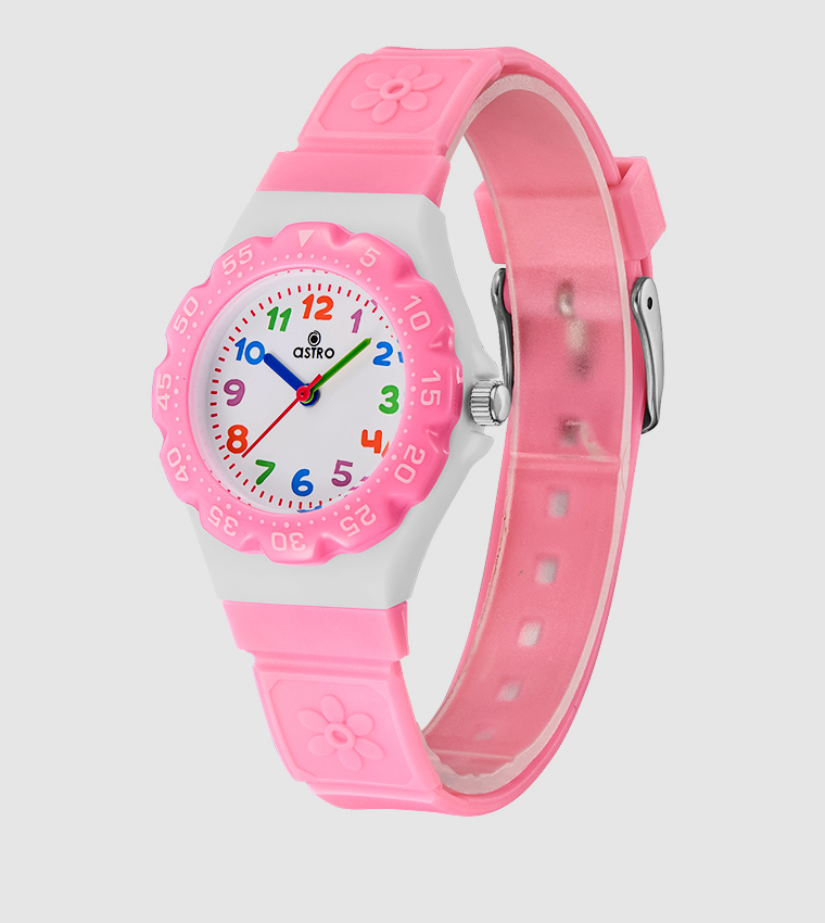White Dial Analog Watch
