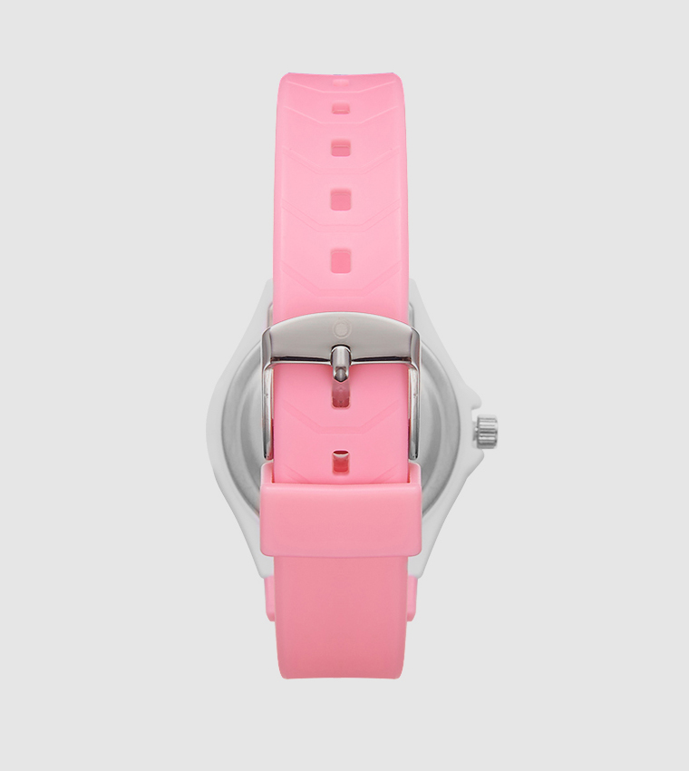White Dial Analog Watch