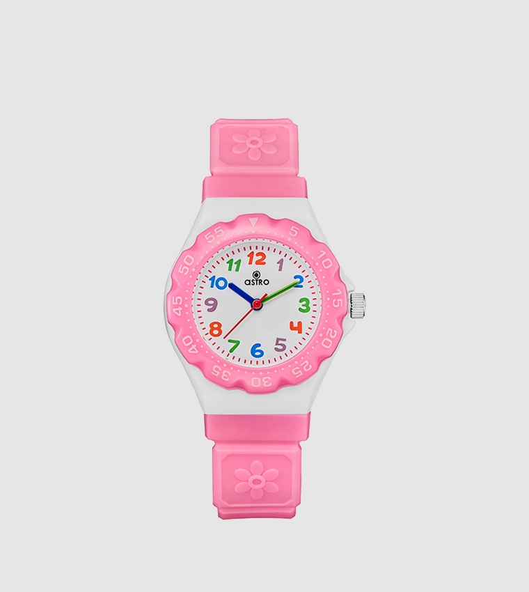 White Dial Analog Watch