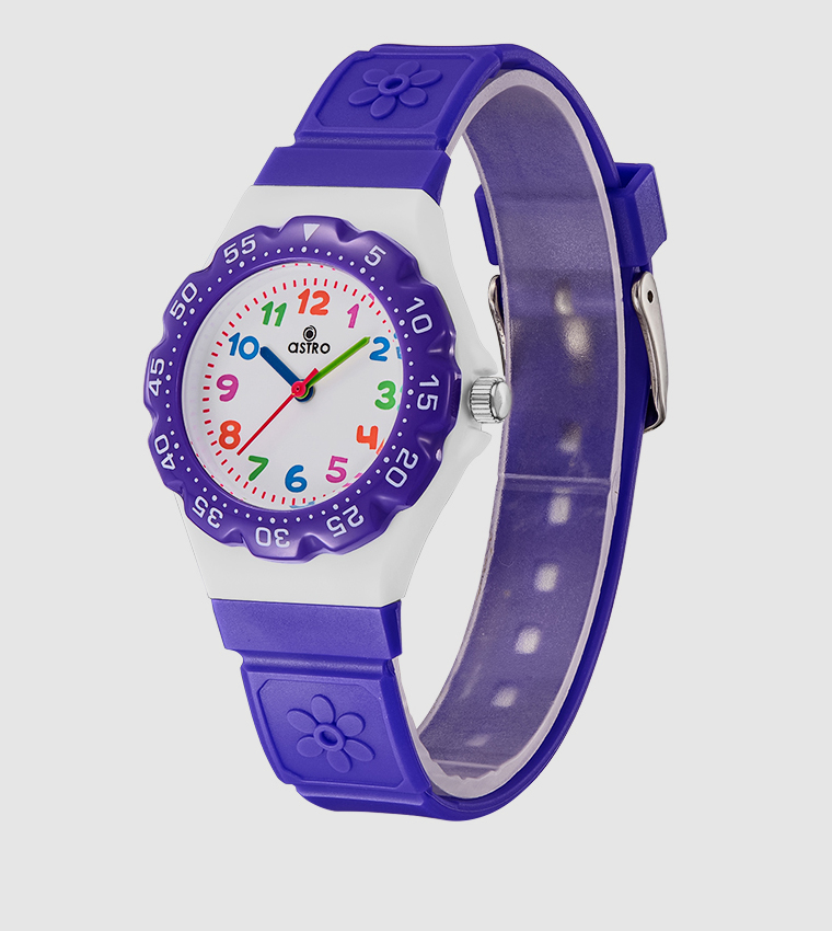 White Dial Analog Watch