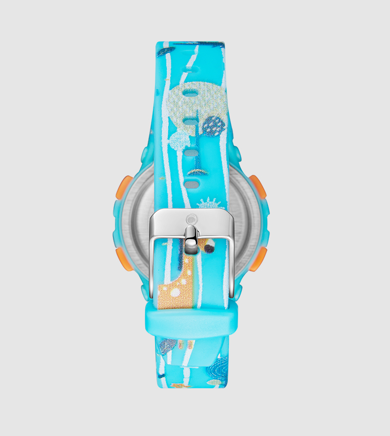 Buy Astro Printed Strap Digital Watch In Blue | 6thStreet Qatar