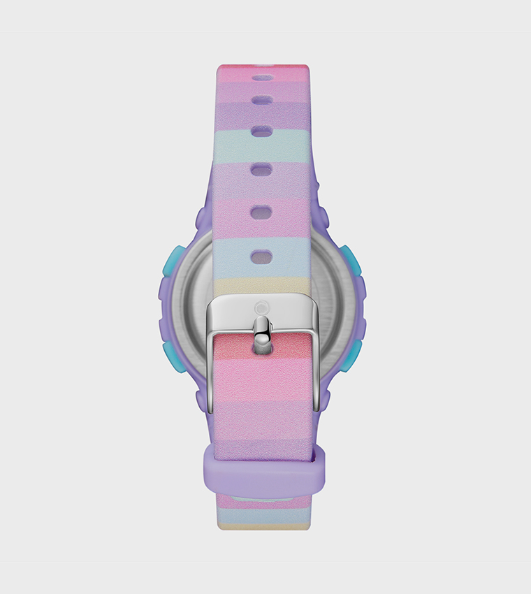 Printed Strap Digital Watch