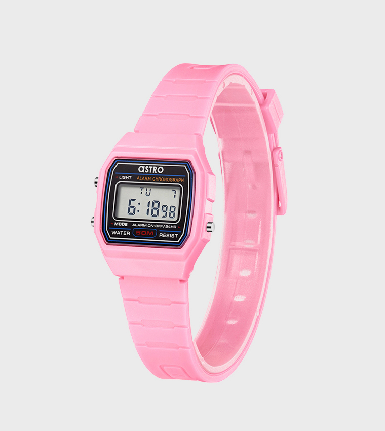 ABS Square Dial Digital Watch