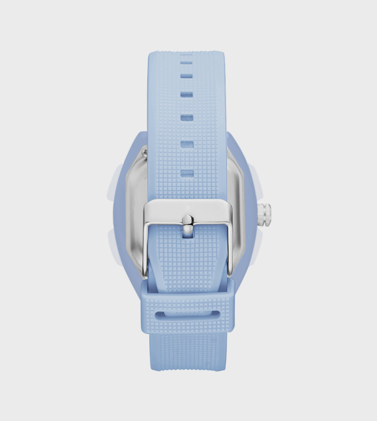 Blue Dial Digital Watch