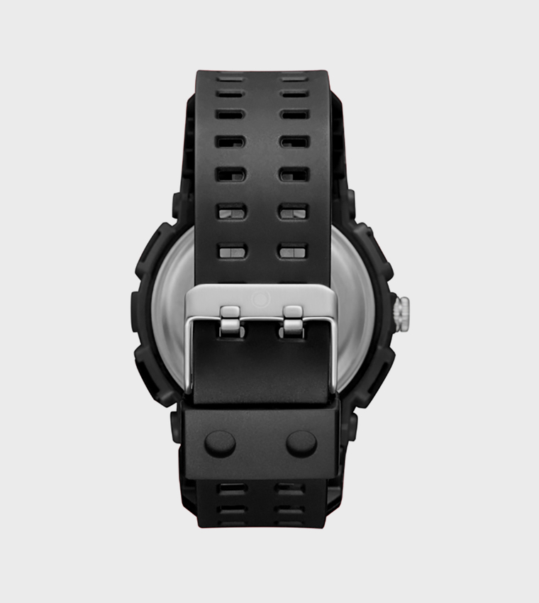 Black Dial Digital Watch