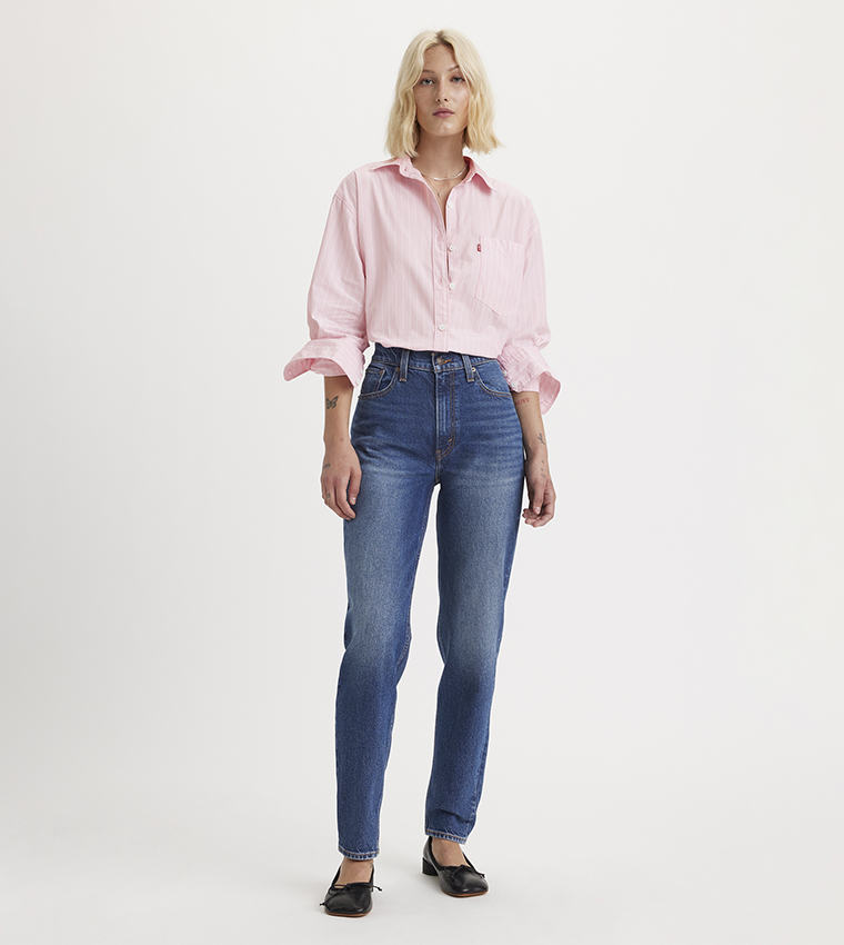 80s Faded Mom Fit Jeans