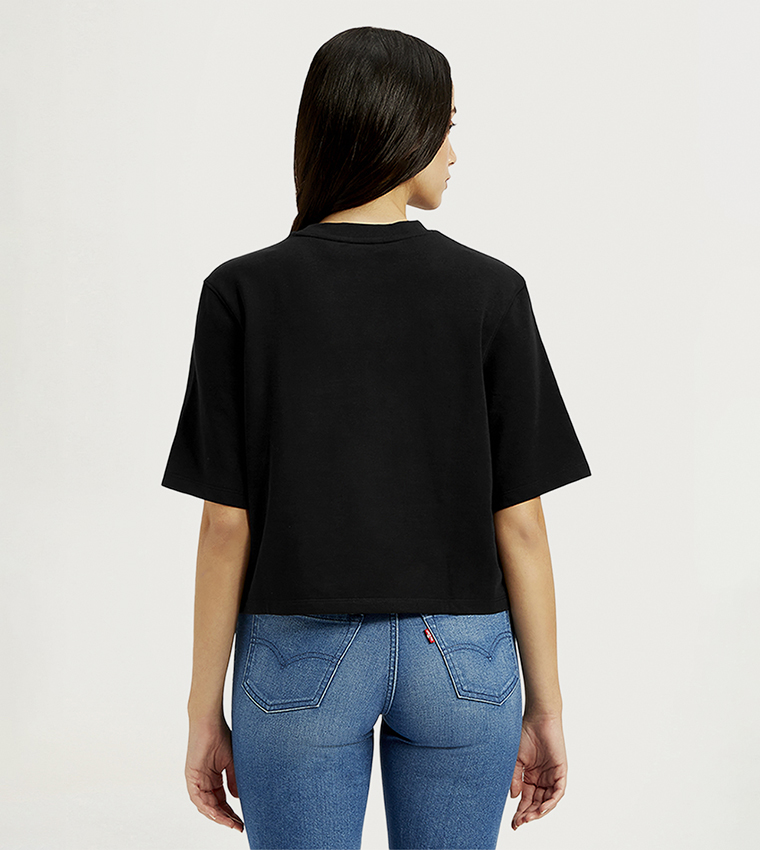 Logo Detail Relaxed Fit T-Shirt