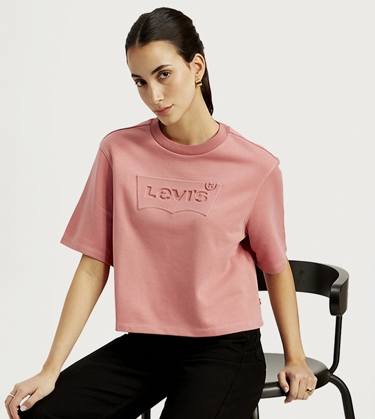 Logo Detail Relaxed Fit T-Shirt