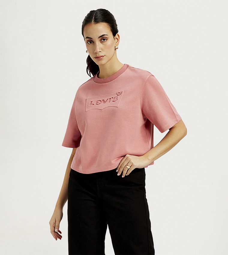 Logo Detail Relaxed Fit T-Shirt
