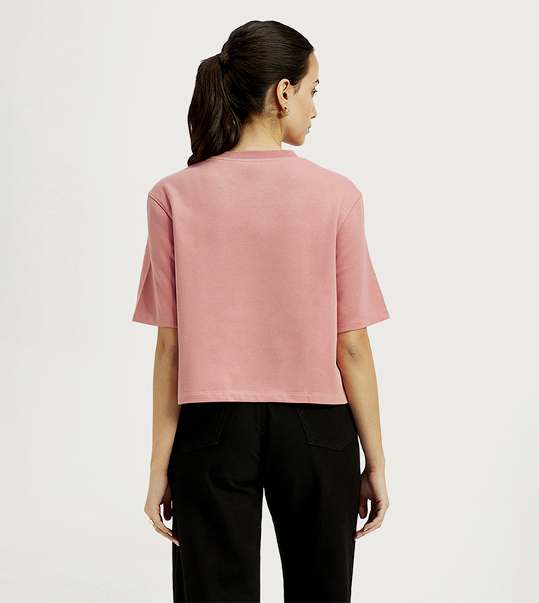 Logo Detail Relaxed Fit T-Shirt