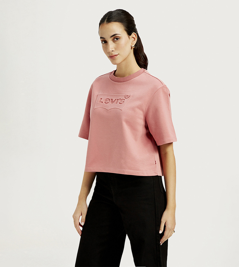 Logo Detail Relaxed Fit T-Shirt
