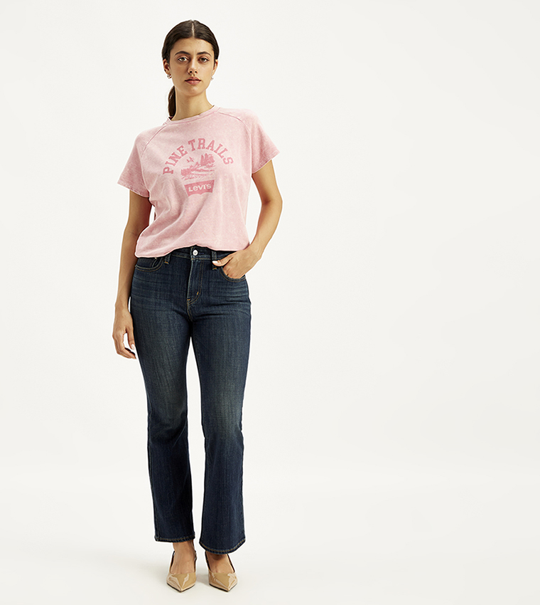 726 High Rise Flared Jeans