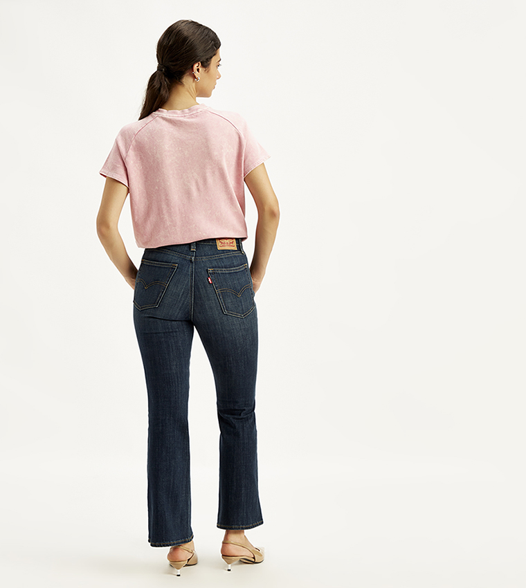 726 High Rise Flared Jeans
