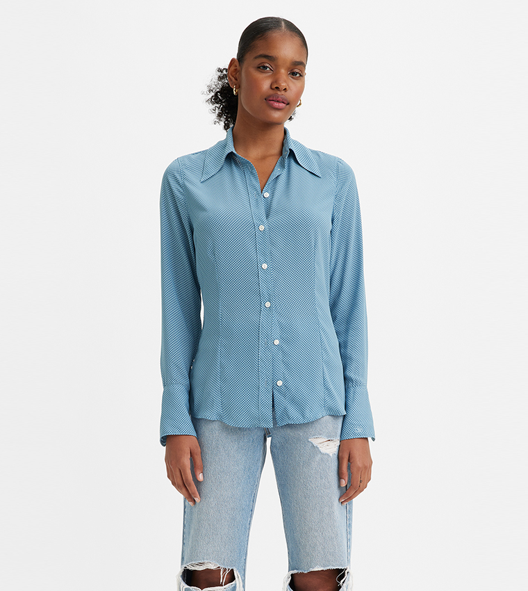 Solid Maeve Casual Shirt