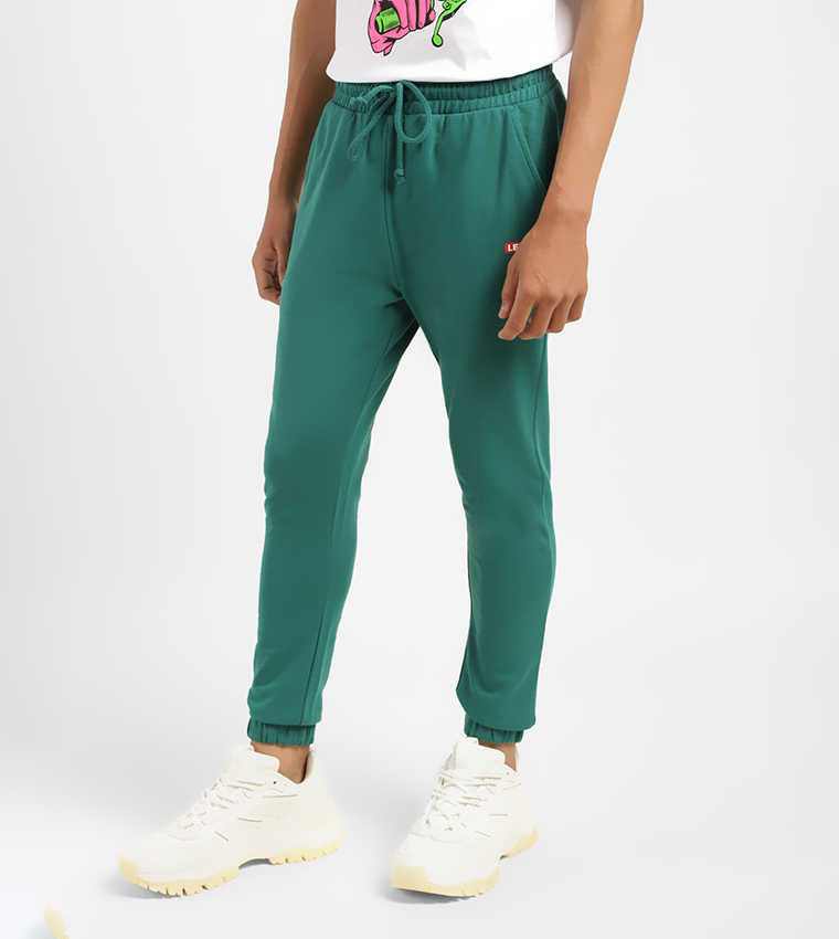 Logo Detail Drawstring Waist Joggers