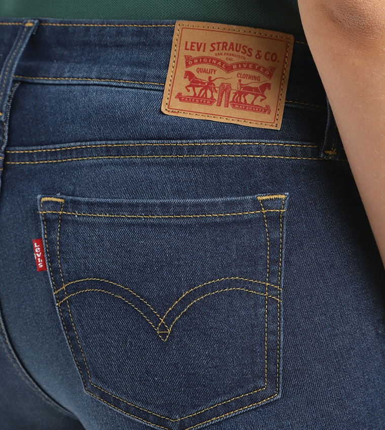 711 High-Rise Skinny Fit Jeans