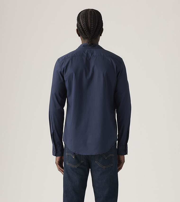 Logo Detail Long Sleeves Shirt