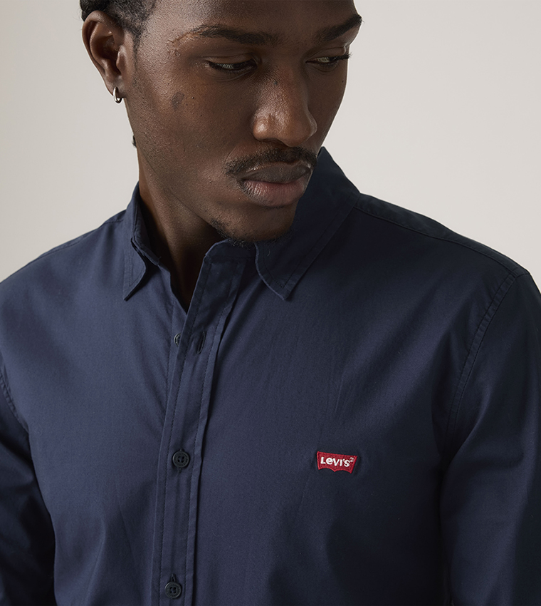 Logo Detail Long Sleeves Shirt