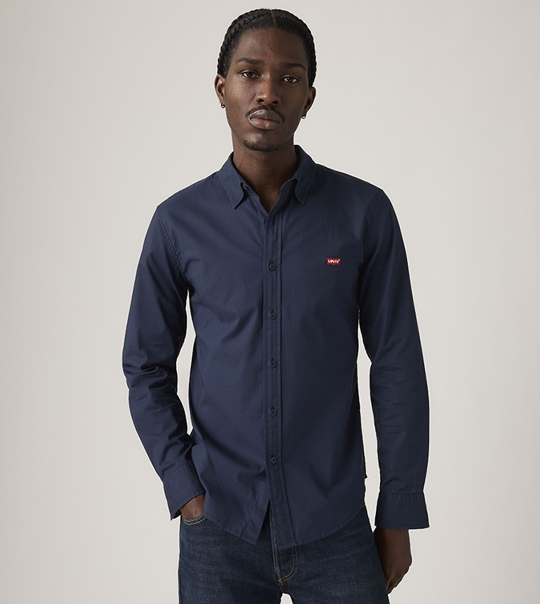 Logo Detail Long Sleeves Shirt