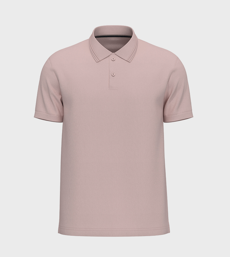 Solid Short Sleeves Polo T-Shirt