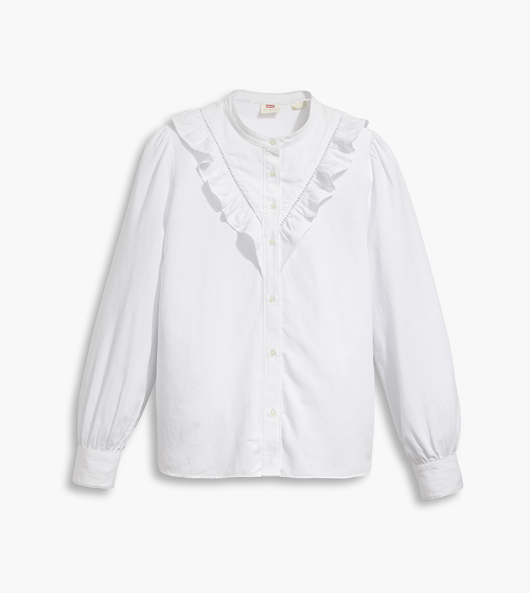 CARINNA Solid Long Sleeves Top