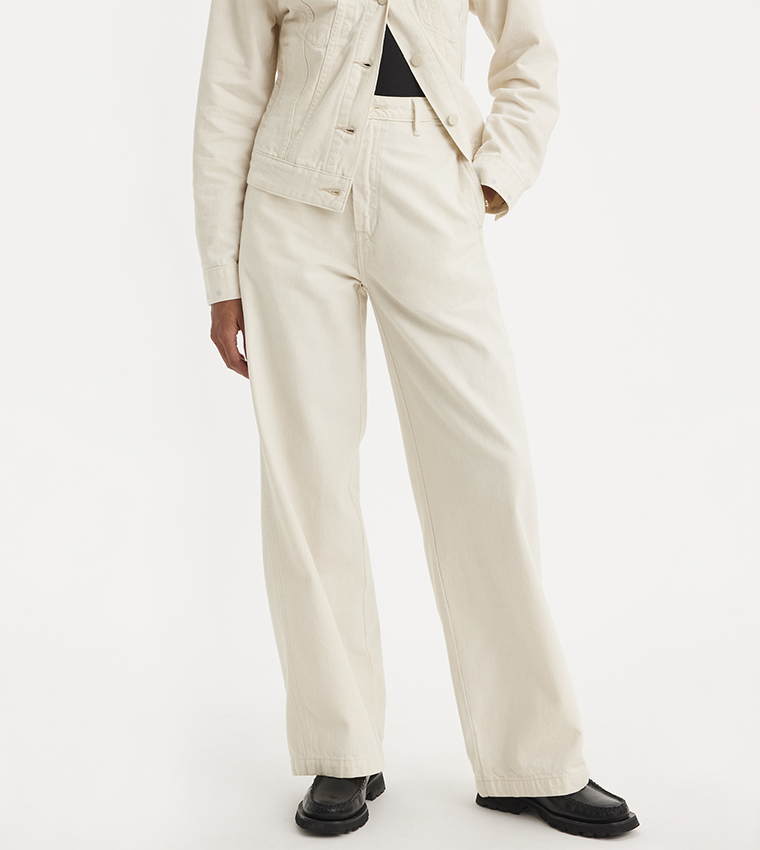 RIBCAGE Bell Straight Jeans