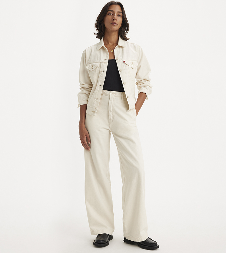 RIBCAGE Bell Straight Jeans